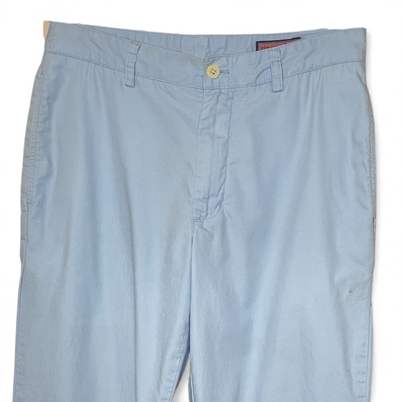 VINEYARD VINES Men’s Light Blue Cotton Chinos, 30x31 - Picture 3 of 9